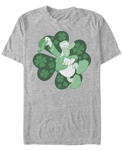 Fifth Sun Men's Lucky Duck Donald Short Sleeve Crew T-shirt