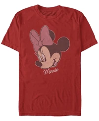 Fifth Sun Men's Minnie Big Face Short Sleeve Crew T-shirt
