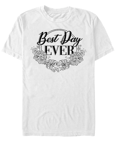 Fifth Sun Men's Best Day Ever Short Sleeve Crew T-shirt