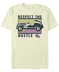 Fifth Sun Men's Respect The Hustle Short Sleeve Crew T-shirt
