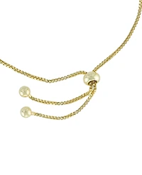 Multi color Glass Guardian Eye Adjustable Bracelet Gold or Silver Plated