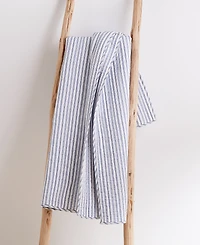Levtex Tobago Stripe Reversible Quilted Throw, 50" x 60"