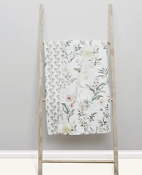 Levtex Viviana Watercolor Floral Quilted Throw, 50" x 60"