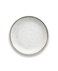 Abode Homewares Retreat Pottery White Salad 8.5" Set of 6