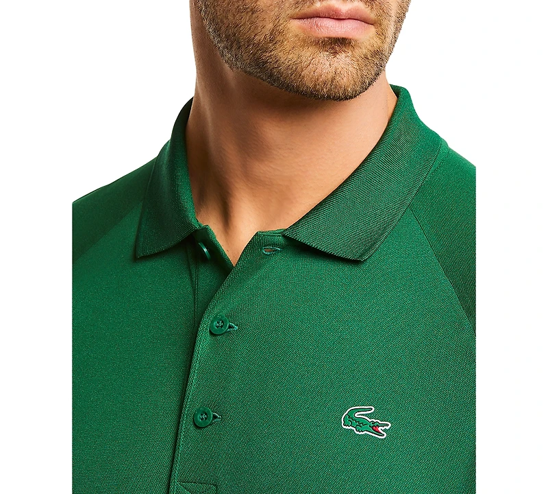 Men's Lacoste Sport Breathable Run-Resistant Interlock Polo Shirt