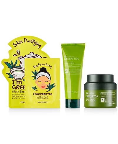 Tonymoly 4-Pc. Green Tea Set