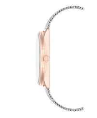 Nine West Women's Two-Tone Mesh Bracelet Watch 40mm