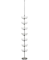 Household Essentials Floor-to-Ceiling Revolving Shoe Tree