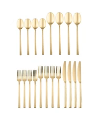 Cambridge Silversmiths Beacon Gold Mirror 20-Piece Flatware Set, Service for 4