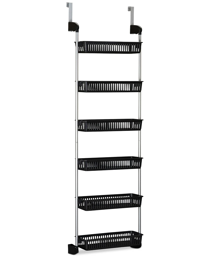 Household Essentials Over-the-Door 6-Shelf Storage Rack