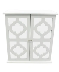 Pko Inc. Modern Mirrored Door Jewelry Box