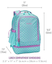 Bentgo Kids Prints 2-in-1 Backpack & Insulated Lunch Bag