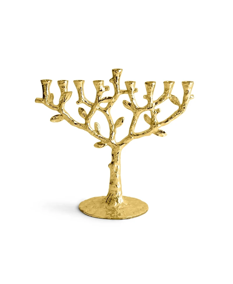 Michael Aram Tree of Life Menorah Gold