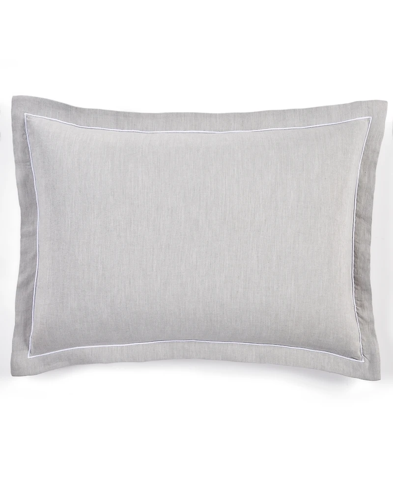 Closeout! Hotel Collection Linen/Modal Blend Sham, Standard, Exclusively at Macy's