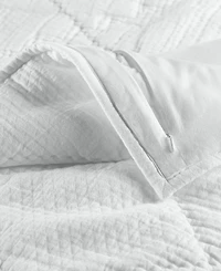 Hotel Collection Dobby Diamond 2-Pc. Sham Set, European, Exclusively at Macy's