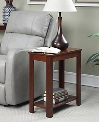 Designs2Go Baja Chairside End Table with Shelf