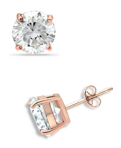 Giani Bernini 18k Gold over Sterling Silver Earrings, Cubic Zirconia (4 ct. t.w.)