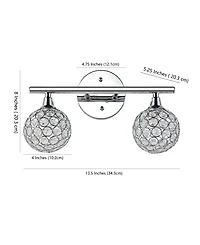 Maeve -Light Contemporary Glam Led Vanity Light
