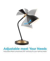 Albert Iron Retro Mid-Century Led Table Lamp