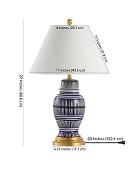 Reed Modern Coastal Led Table Lamp