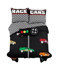 Lush Decor Kids Race Cars Quilt Sets