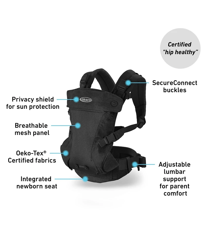 Graco Cradle Me Lite 3-in-1 Baby Carrier