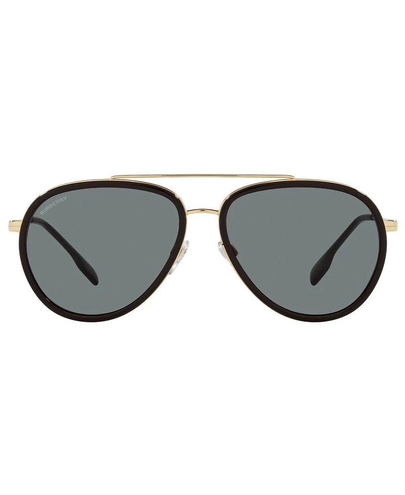 Burberry Men's Polarized Sunglasses, BE3125 Oliver