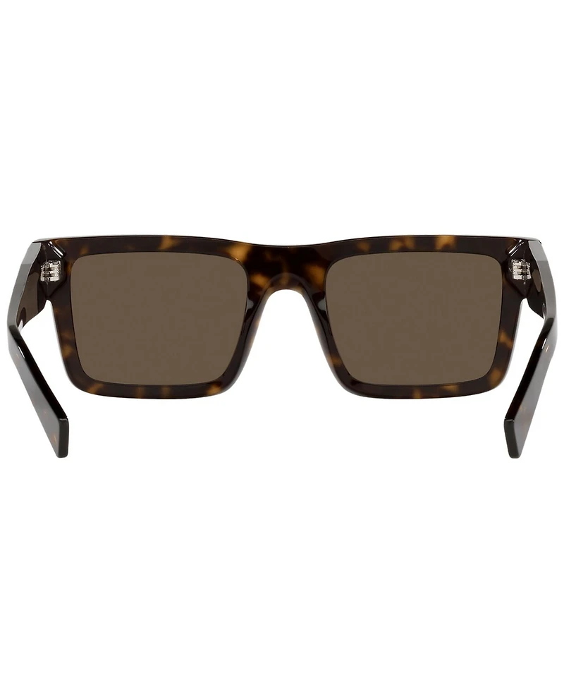 Prada Men's Symbole Rectangular Sunglasses, PR19WS