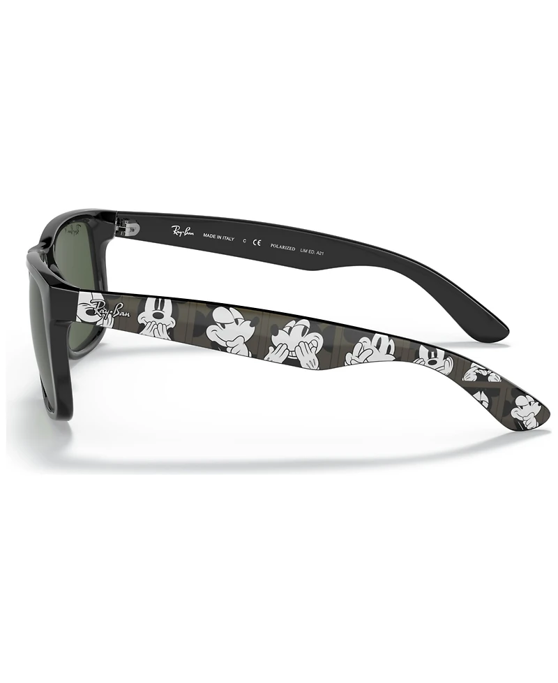 Ray-Ban Unisex Disney Polarized Sunglasses, RB4165 Justin