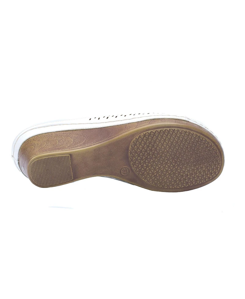 Gc Shoes Women's Juliet Floral Wedge Sandals