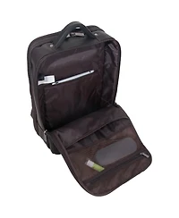 Full-Grain Colombian Leather 16" Laptop Tablet Travel Backpack