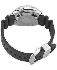 Seiko Men's Automatic Prospex Diver Black Silicone Strap Watch 45mm