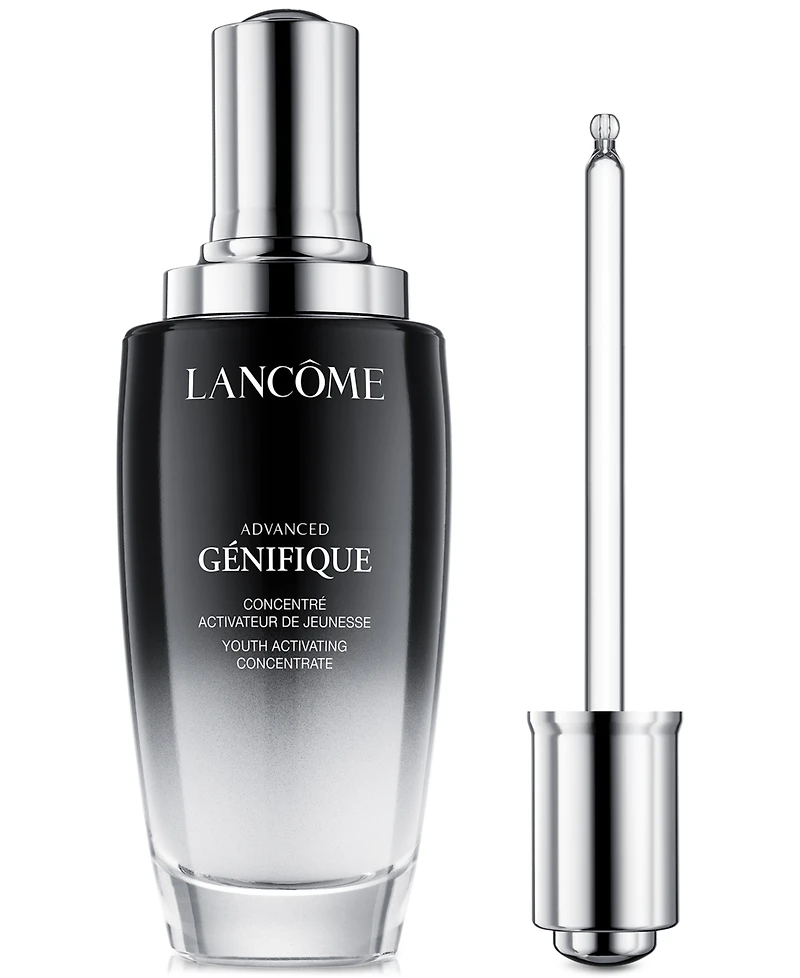 Lancome Advanced Genifique Radiance Boosting Face Serum with Bifidus Prebiotic, Hyaluronic Acid & Vitamin C, 3.8-oz.