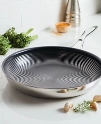 Circulon SteelShield C-Series Tri-Ply Clad Nonstick Frying Pan, 12.5-Inch, Silver