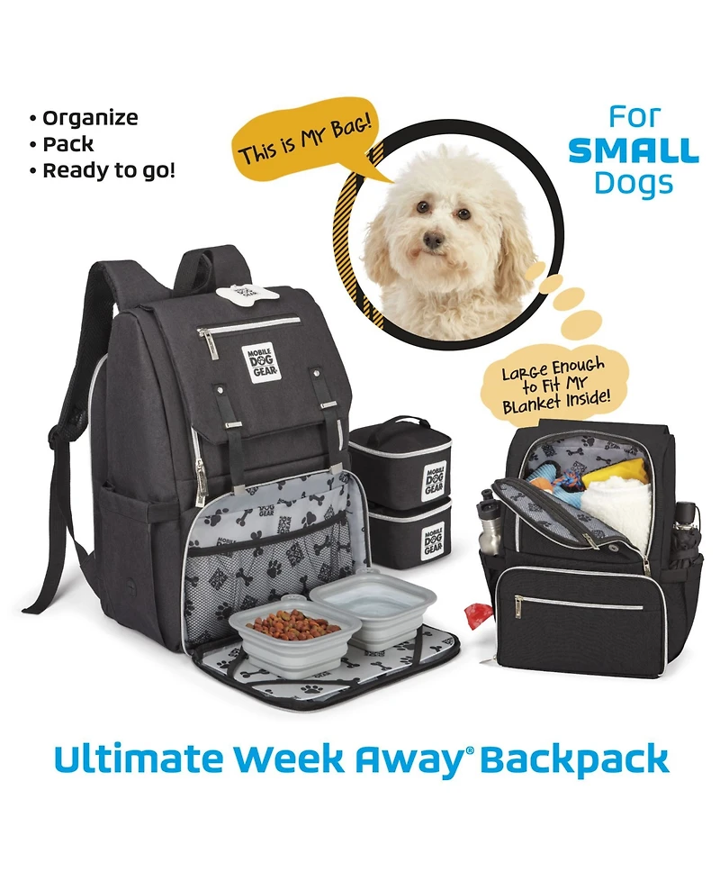 Mobile Dog Gear Ultimate Week Away Backpack