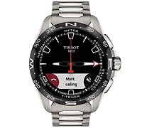 Tissot Men's Swiss T-Touch Connect Solar Titanium Bracelet Smart Watch 48mm