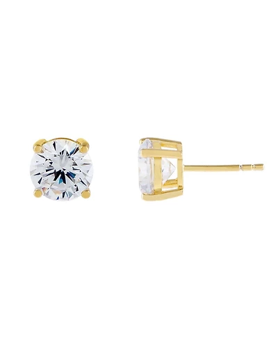 14K Gold over Sterling Silver Juliette Stud Earring
