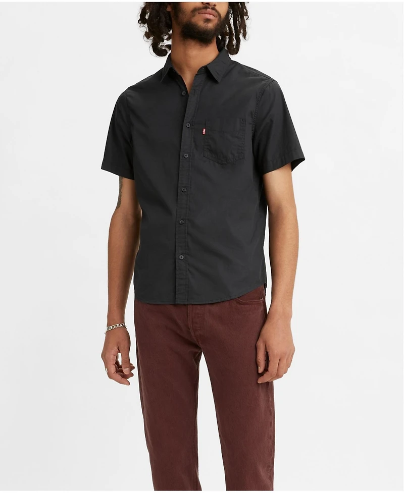 Levi's Men's Classic 1 Pocket Short Sleeve Regular Fit Shirt
