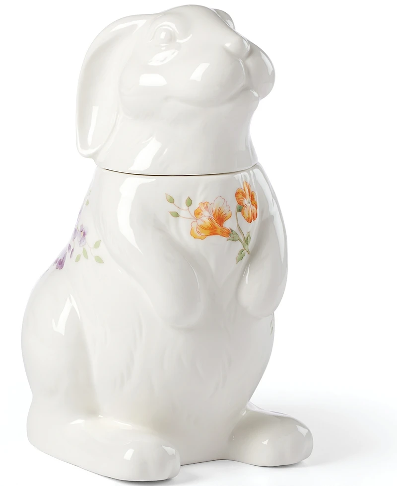 Lenox Butterfly Meadow Bunny Cookie Jar