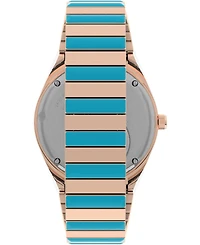 Timex Women's Q Reissue Two-Tone Bracelet Watch 36mm
