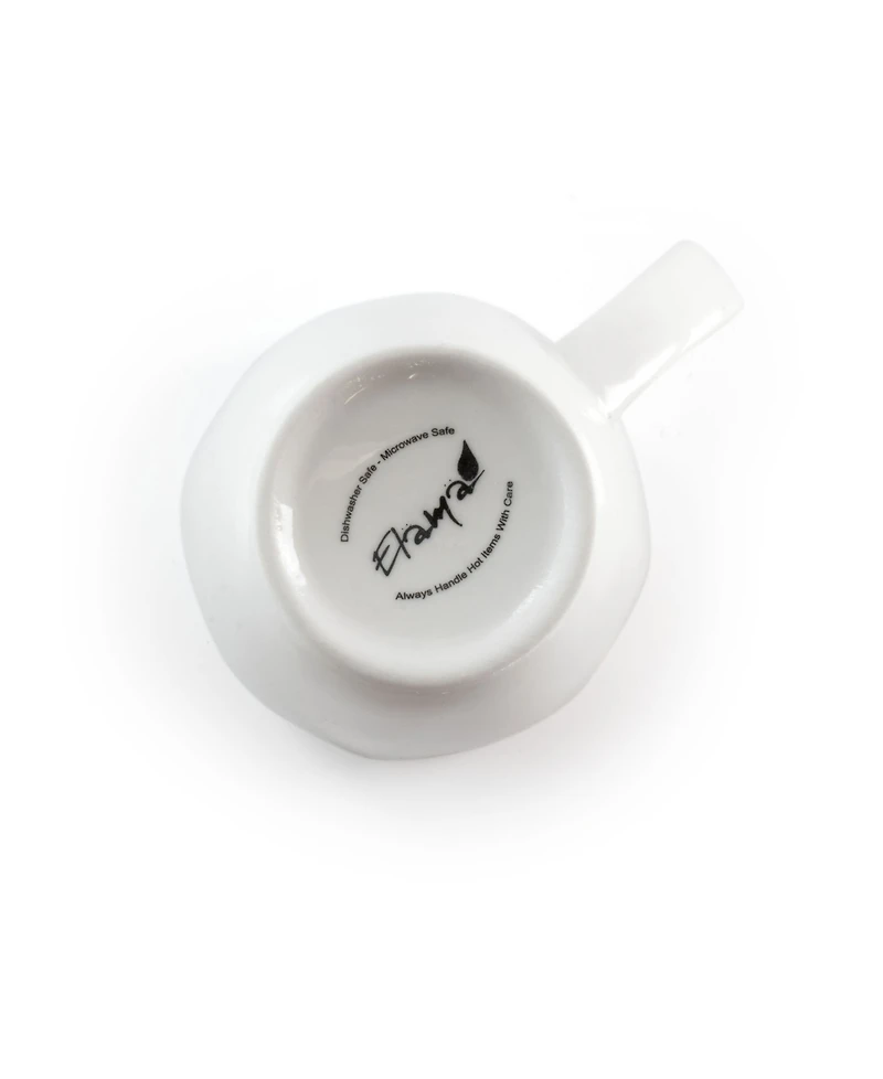 Elama Riley Mugs, Set of 12