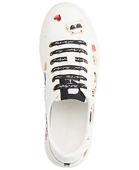 Karl Lagerfeld Paris Women's Cate Pins Lace-Up Sneakers