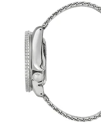 Seiko Men's Automatic 5 Sports Stainless Steel Mesh Bracelet Watch 42.5mm