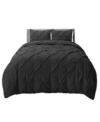 Nestl Pinch Pleat 3-Pc. Duvet Cover Set, California King