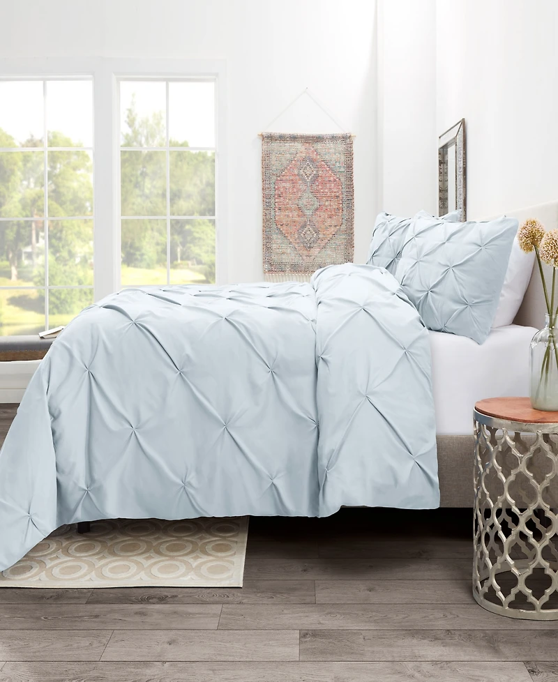 Nestl Pinch Pleat 2-Pc. Duvet Cover Set, Twin