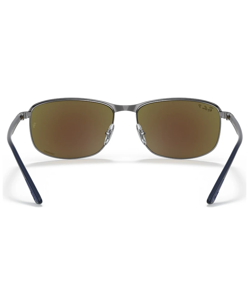 Ray-Ban Unisex Polarized Sunglasses, RB3671CH 60