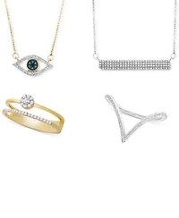 Wrapped Diamond Jewelry Collection