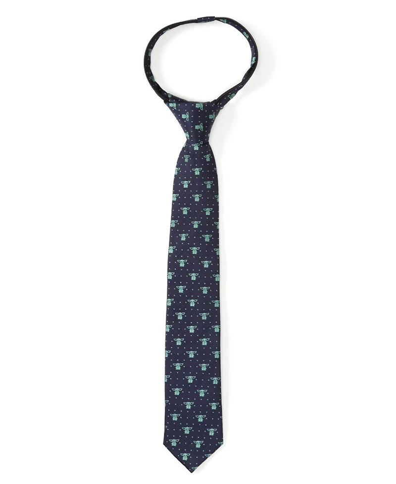 Star Wars Men's The Child Dotted Boys Zipper Tie