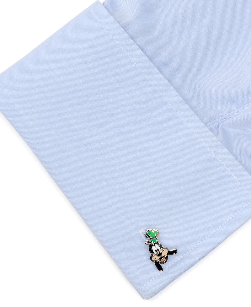 Disney Men's Goofy Two Faces Cufflinks