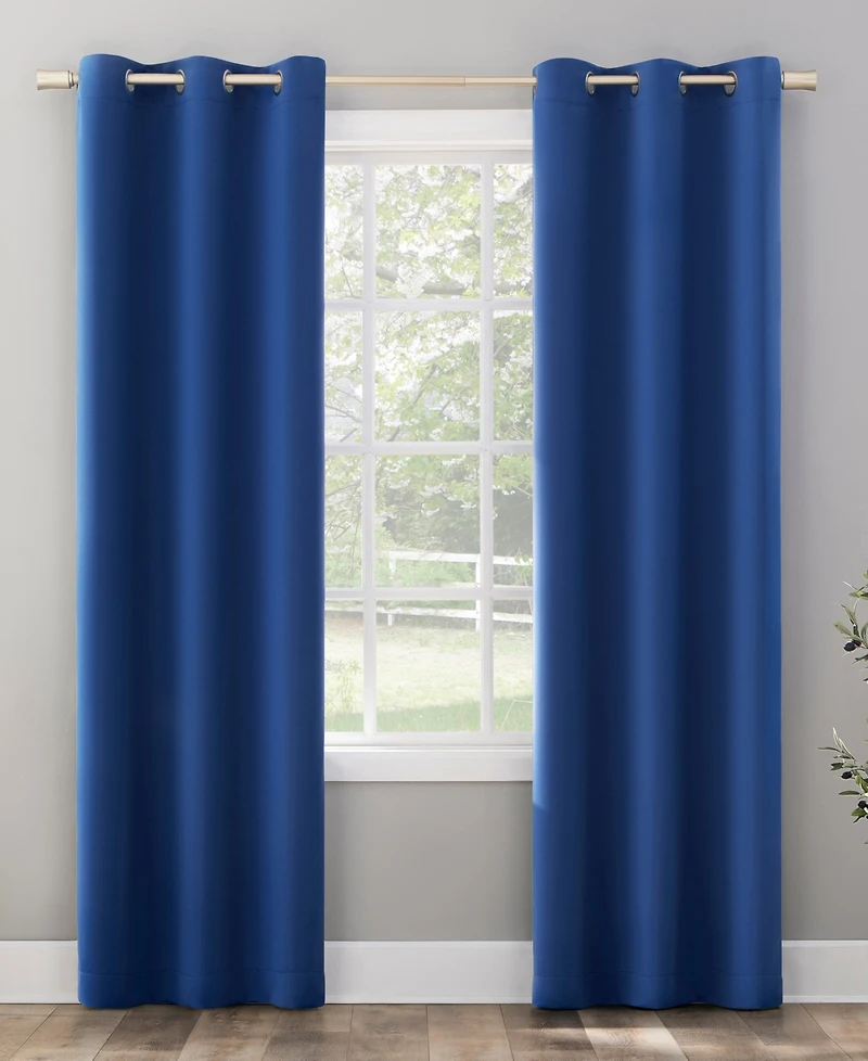 Riley Kids Bedroom Blackout Grommet Curtain Panel